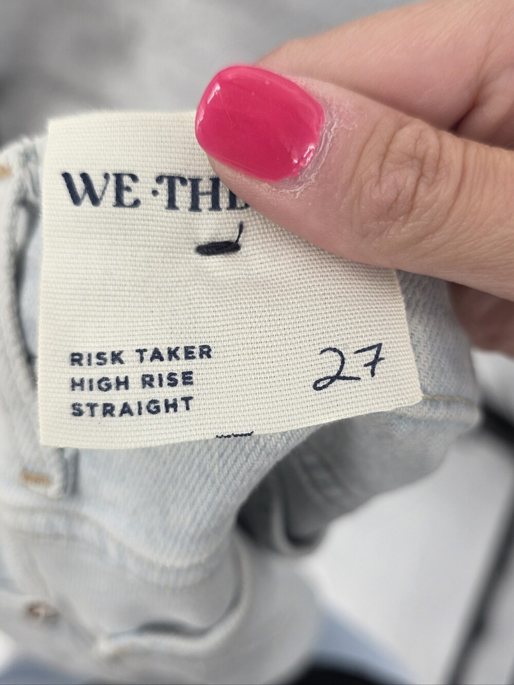 New We The Free Risk Taker High Rise Jeans 27 - Picture 5 of 8